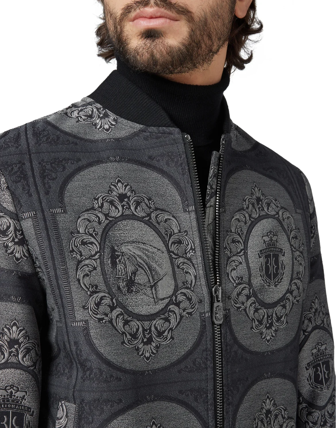 Bomber Baroque, цвет: Черный