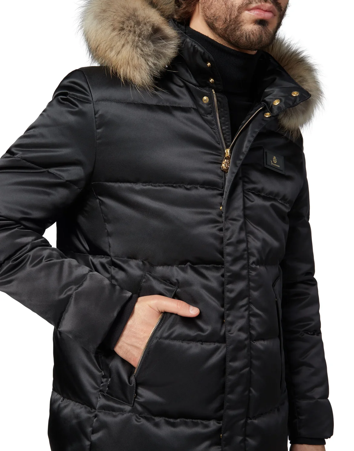 Long Jacket Luxury, цвет: Черный