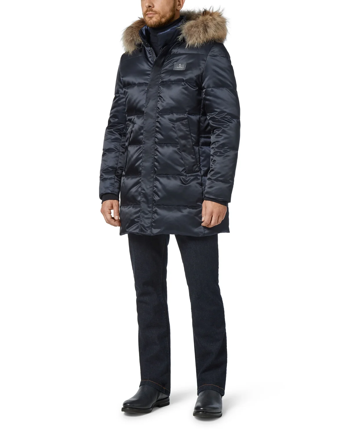 Long Jacket Luxury, цвет: Синий