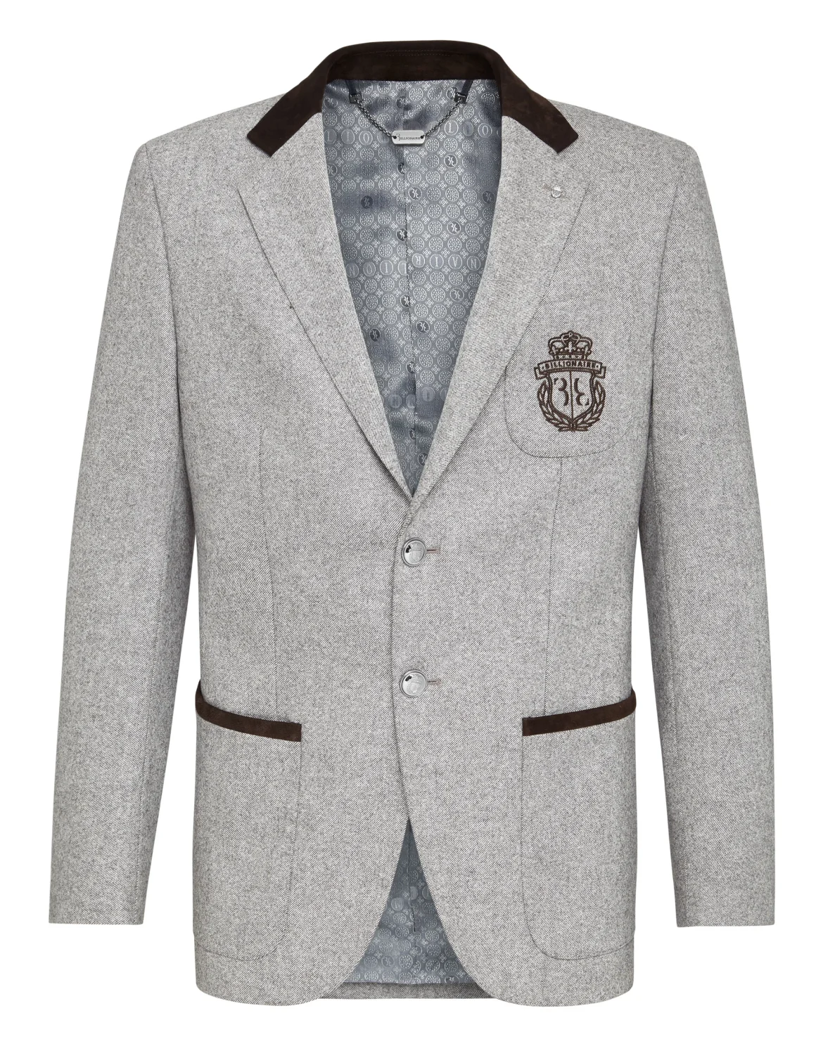 Blazer Crest, цвет: Серый