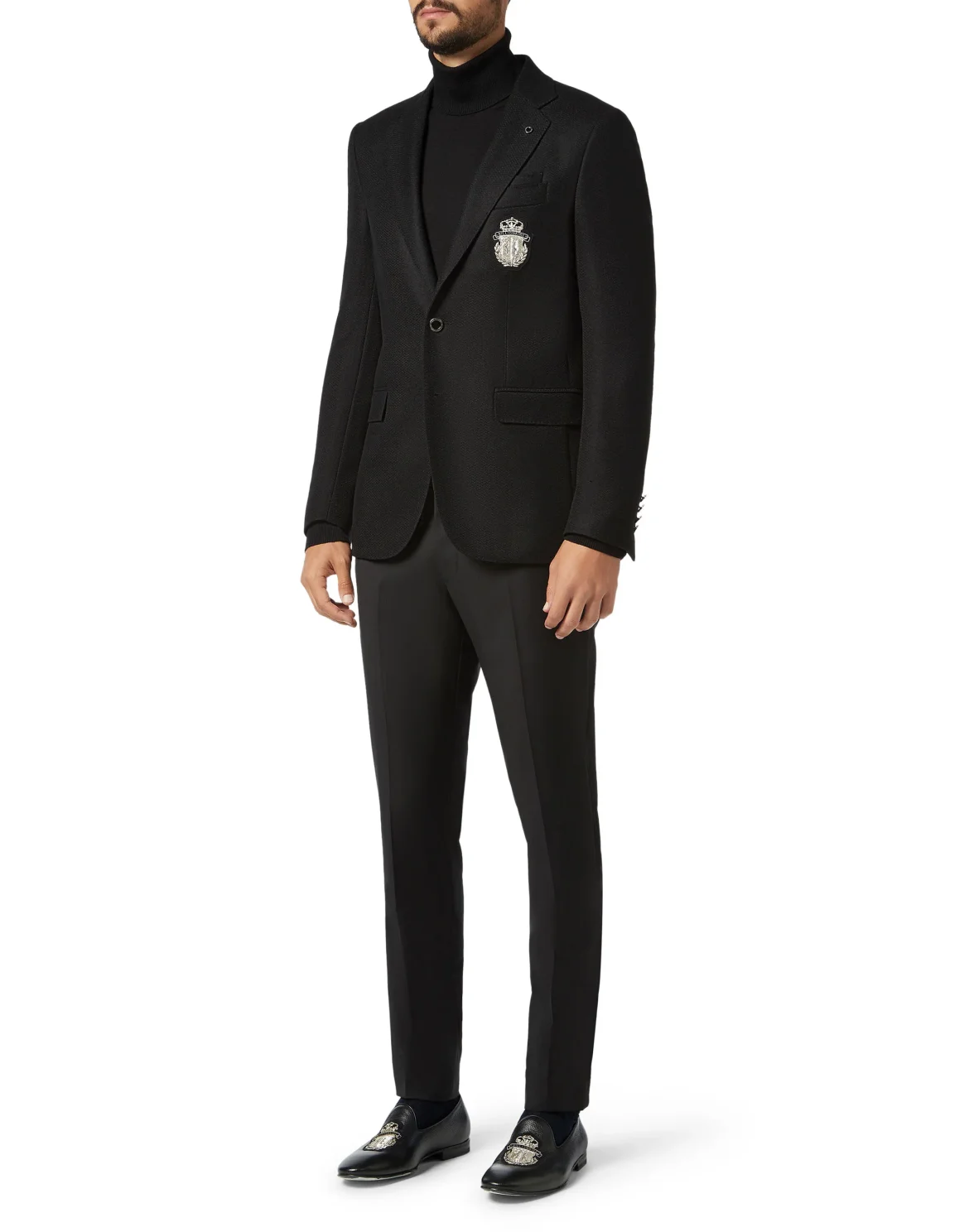 Blazer Crest, цвет: Черный