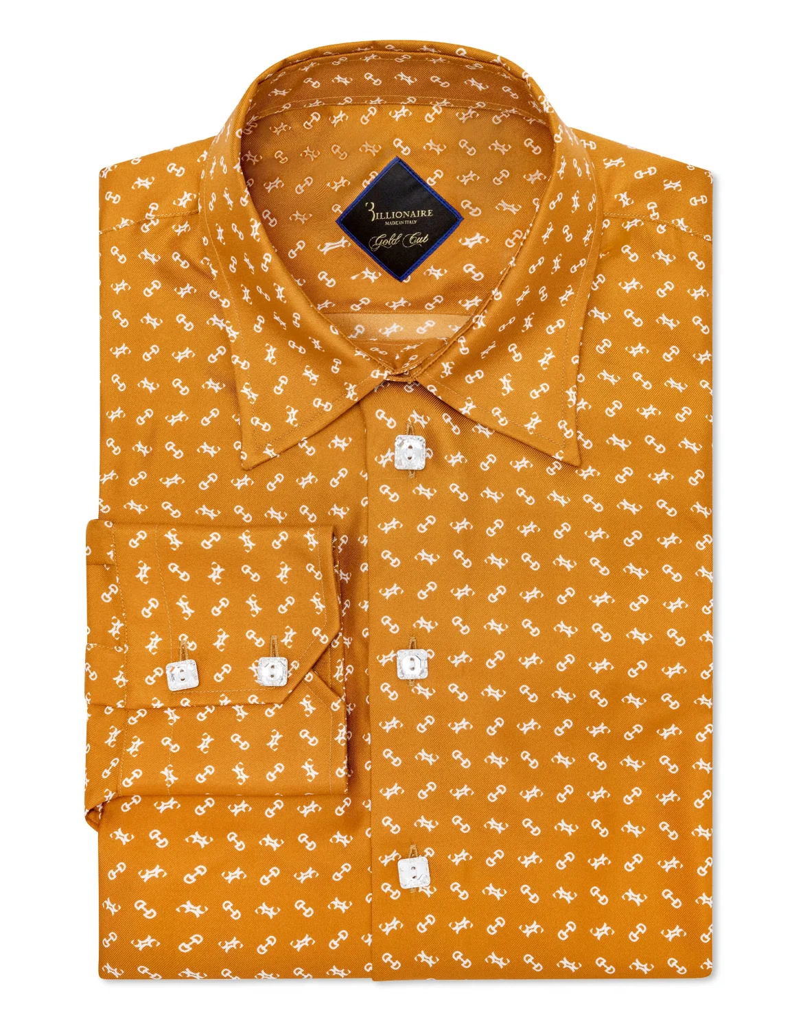 Shirt Gold Cut LS/Milano Double B, цвет: Бежевый