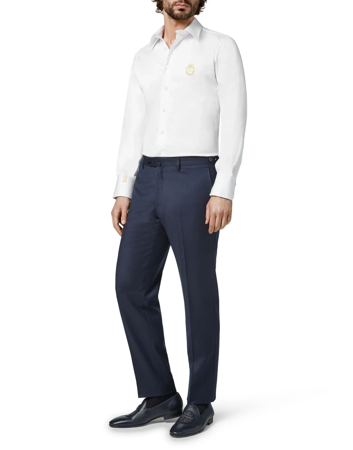 Shirt Silver Cut LS/Milano Crest, цвет: Белый