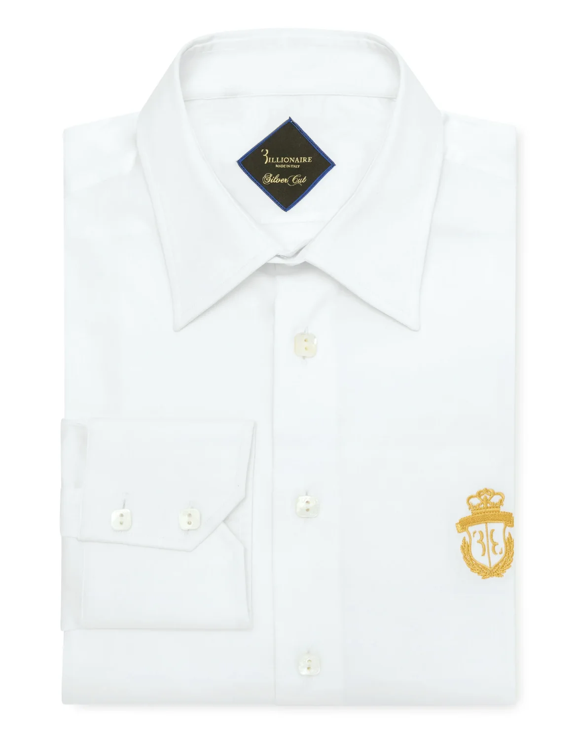 Shirt Silver Cut LS/Milano Crest, цвет: Белый