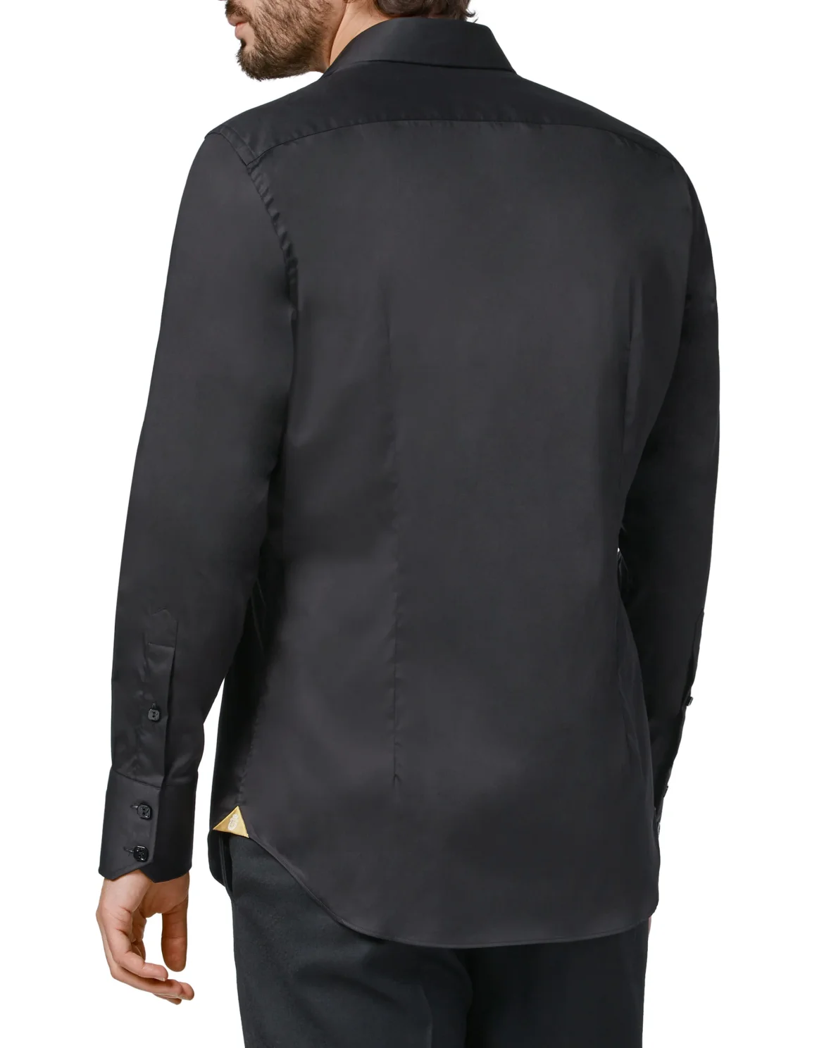 Shirt Silver Cut LS/Milano Crest, цвет: Черный