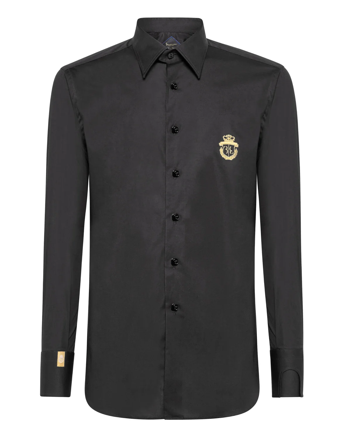 Shirt Silver Cut LS/Milano Crest, цвет: Черный
