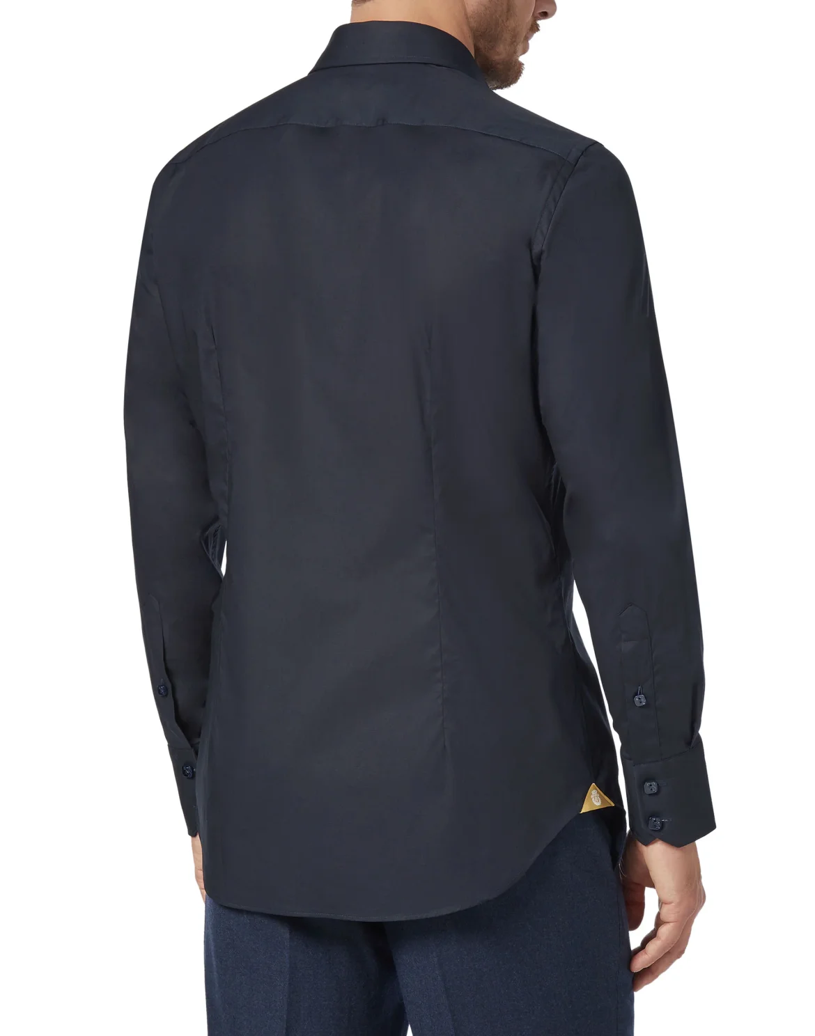 Shirt Silver Cut LS/Milano Crest, цвет: Синий