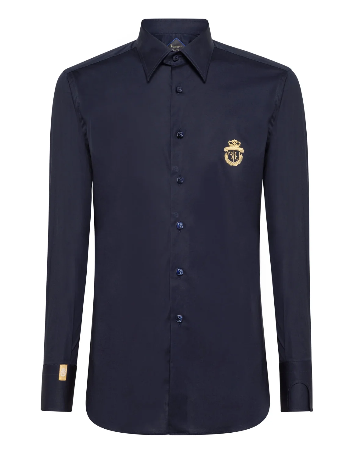 Shirt Silver Cut LS/Milano Crest, цвет: Синий