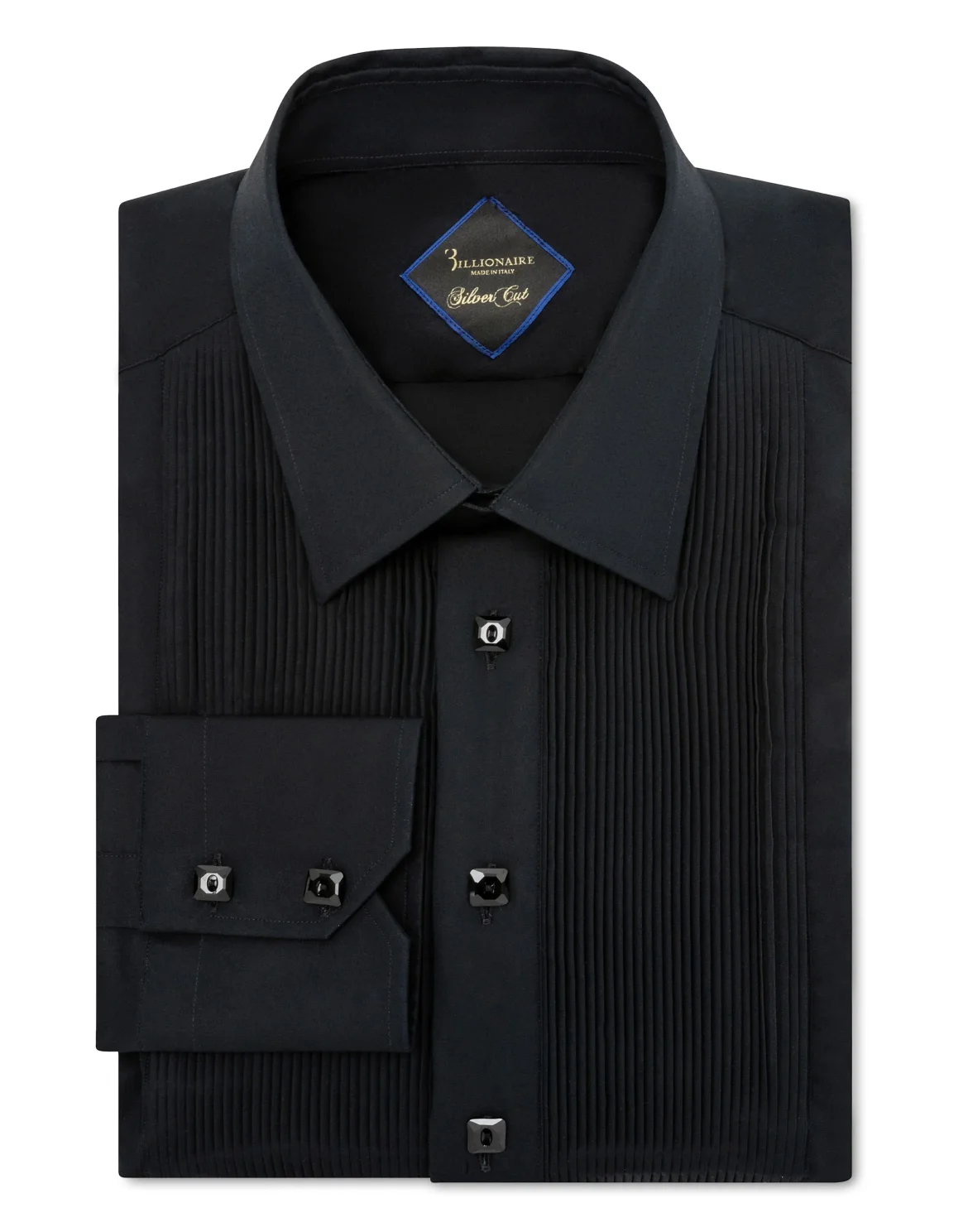 Shirt Silver Cut LS/Milano Elegant, цвет: Черный