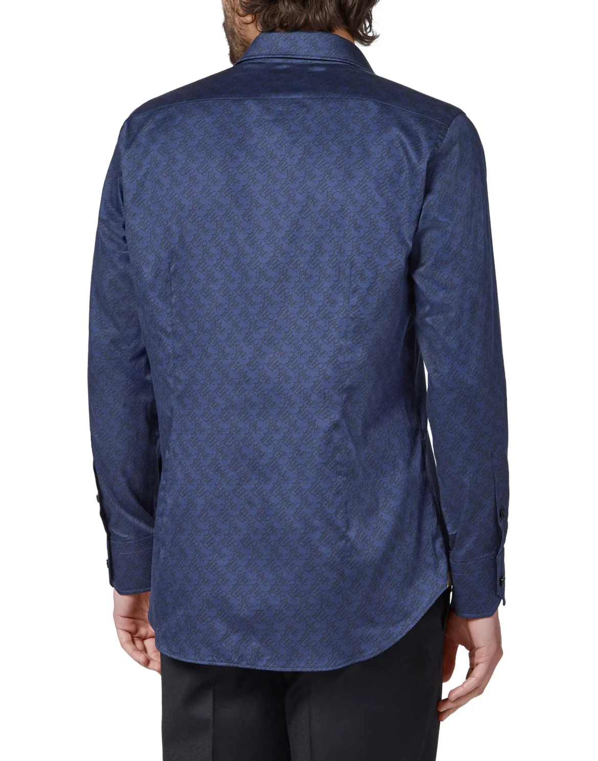 Shirt Silver Cut LS Logos, цвет: Синий
