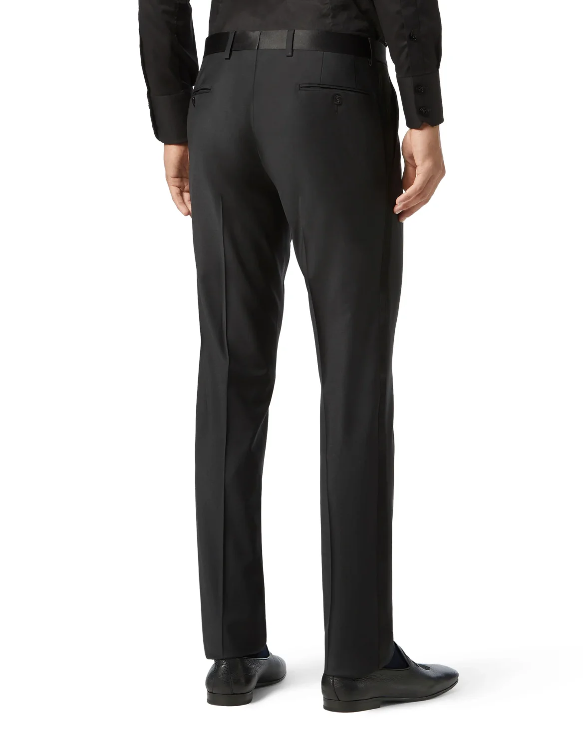 Slim Trousers Elegant, цвет: Черный