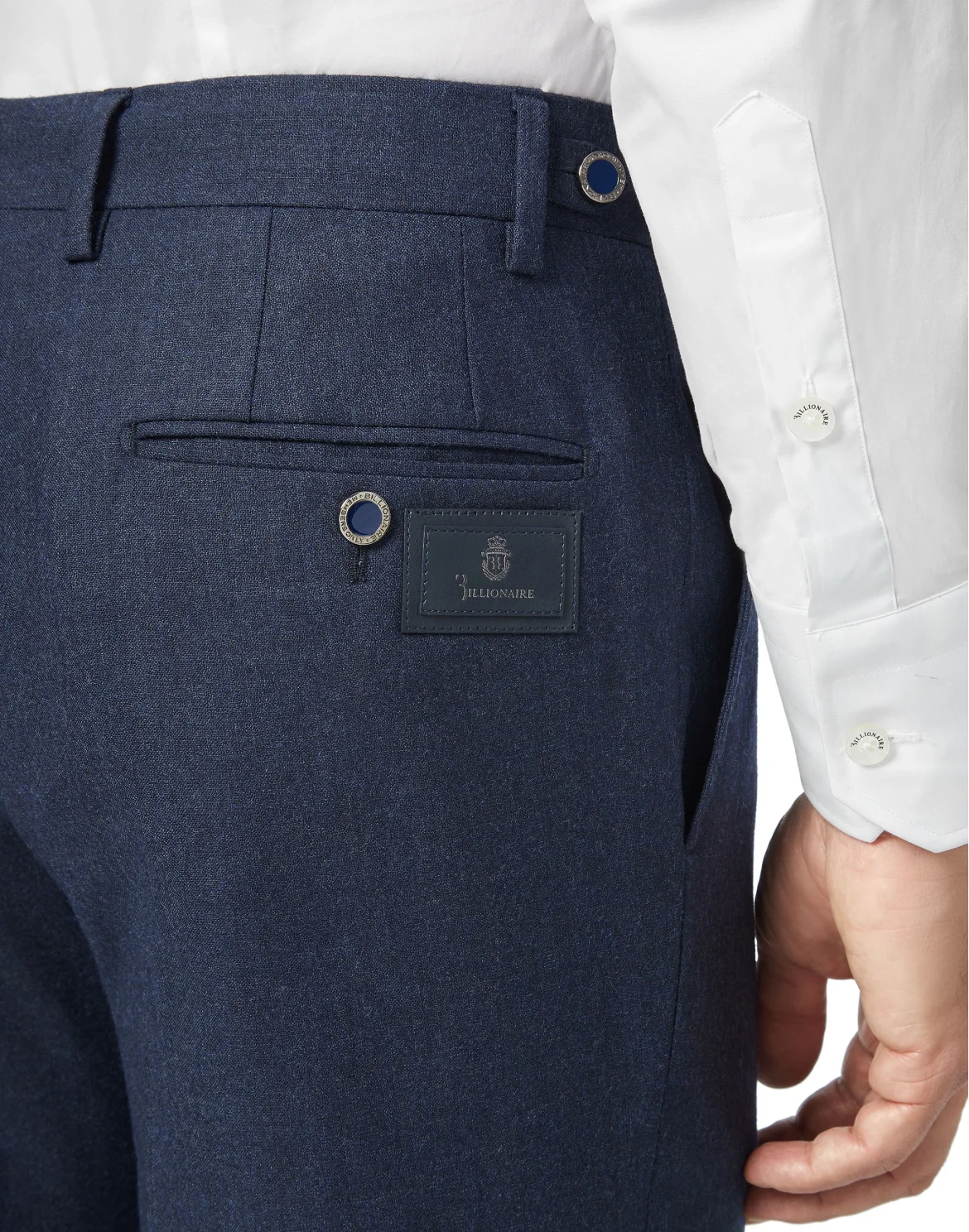 Long Trousers Regular Fit Logos, цвет: Синий