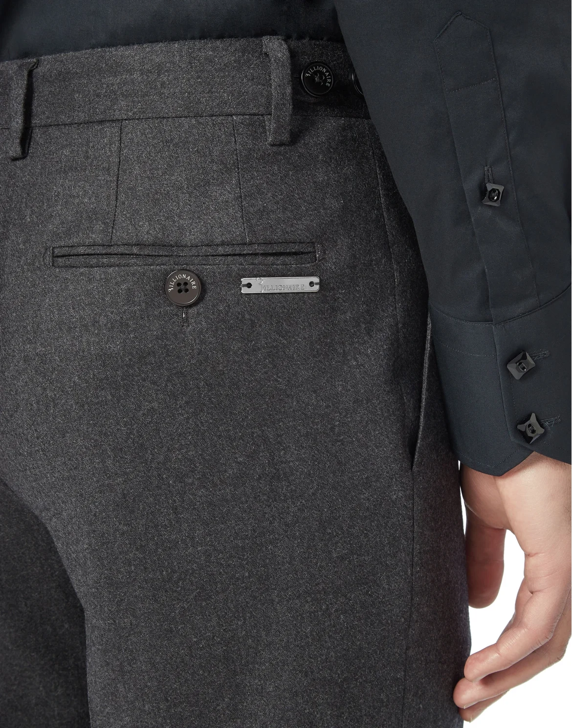 Long Trousers Regular Fit Logos, цвет: Серый