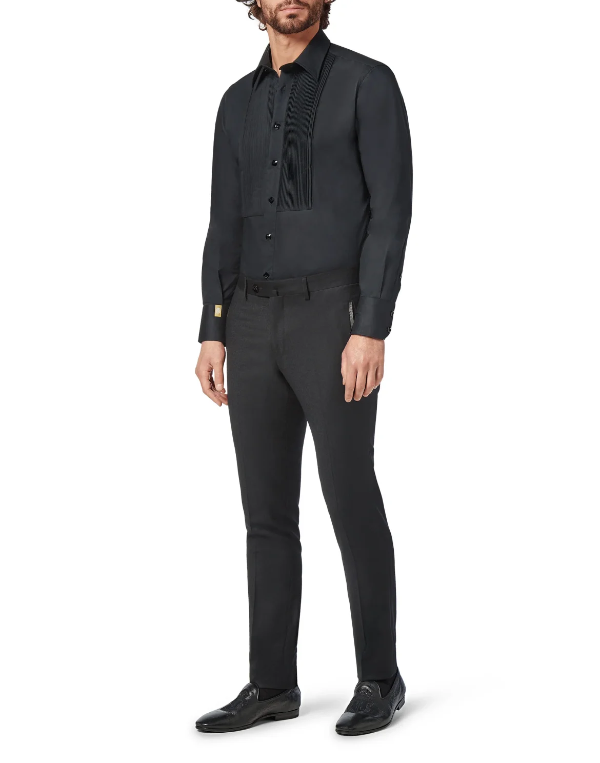 Slim Trousers Luxury, цвет: Черный