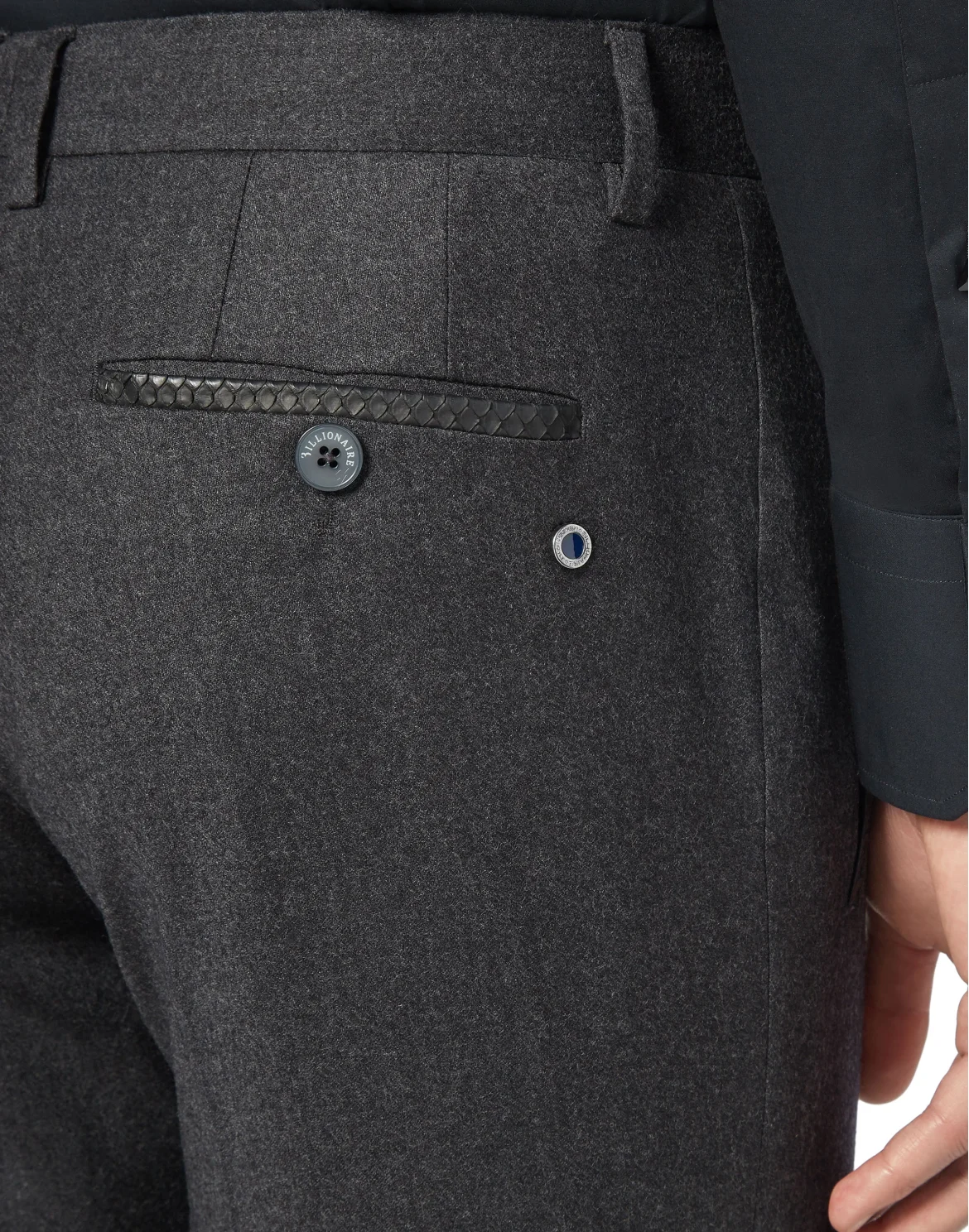Slim Trousers Luxury, цвет: Серый
