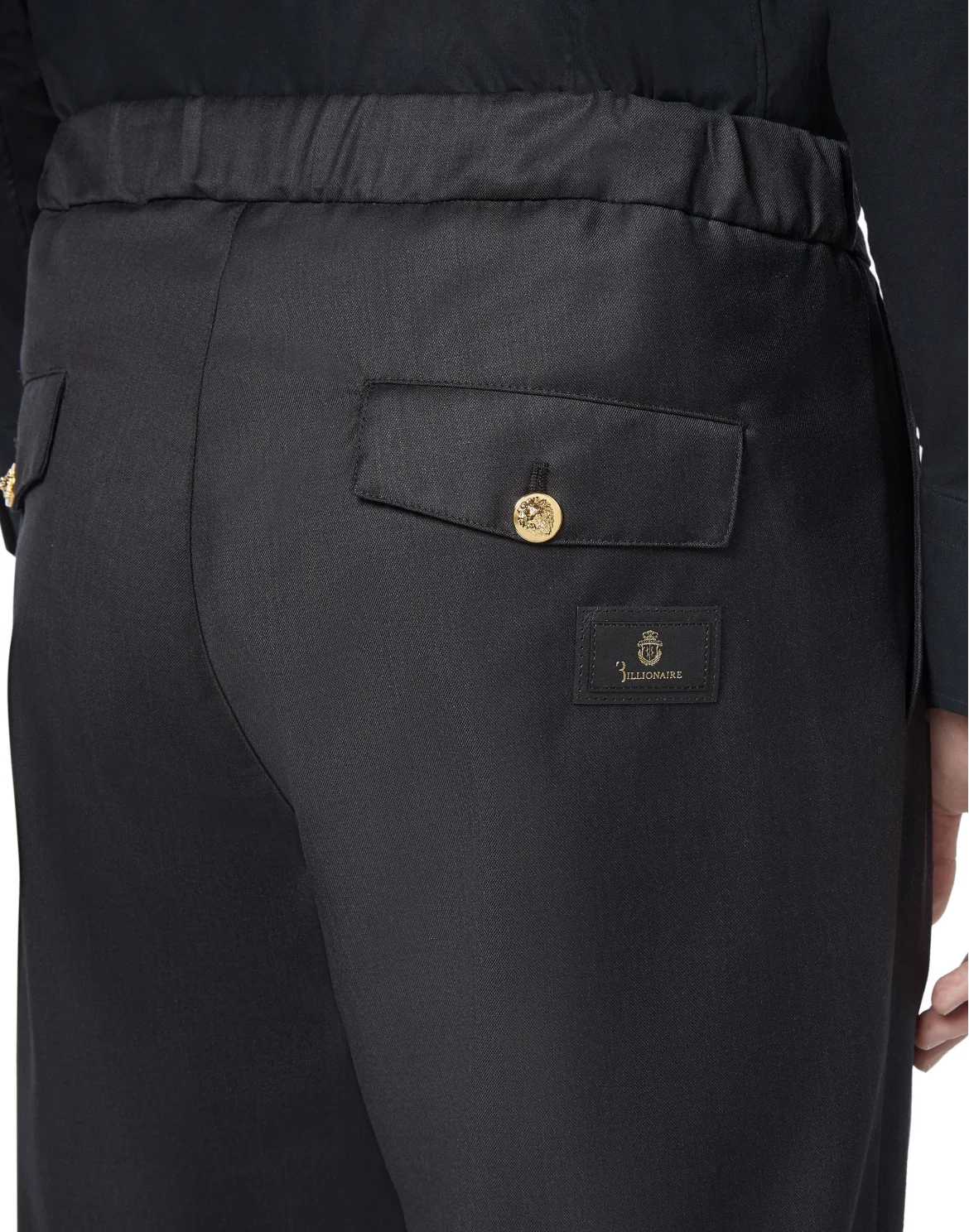 Slim Trousers Logos, цвет: Черный
