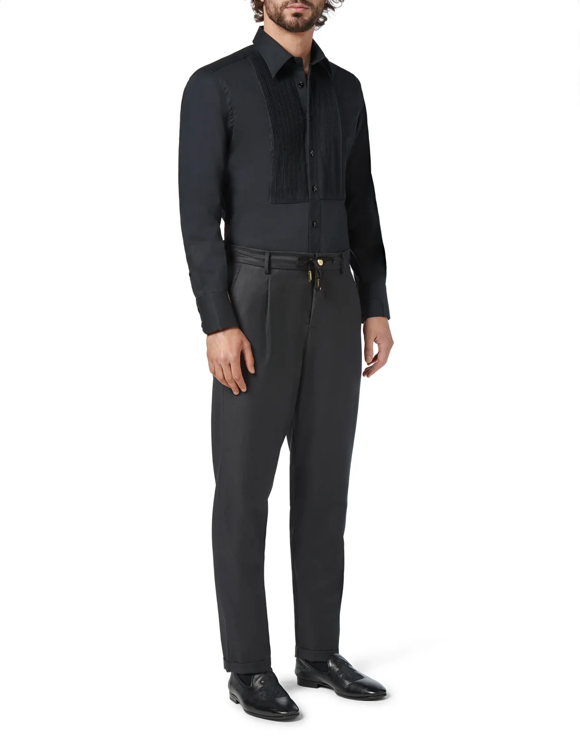 Slim Trousers Logos, цвет: Черный