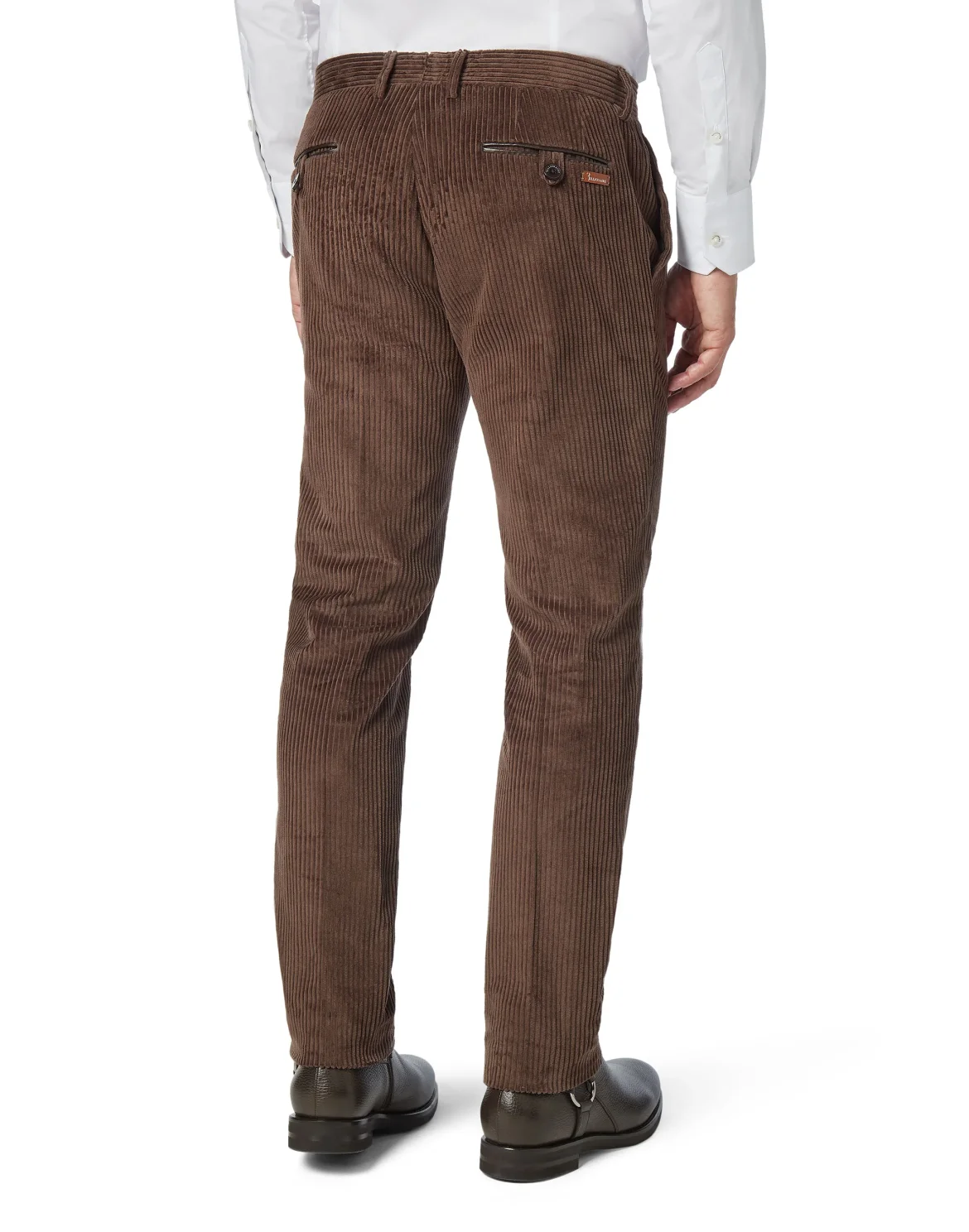 Slim Trousers Logos, цвет: Коричневый