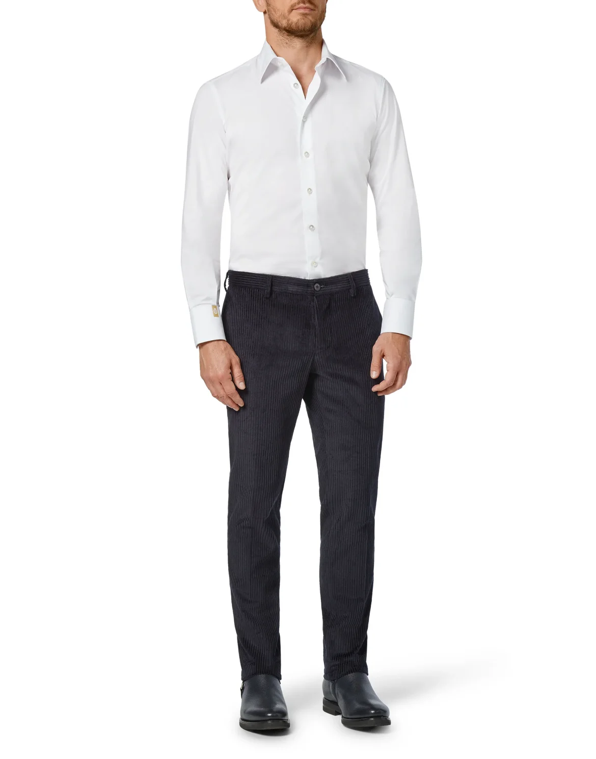 Slim Trousers Logos, цвет: Синий