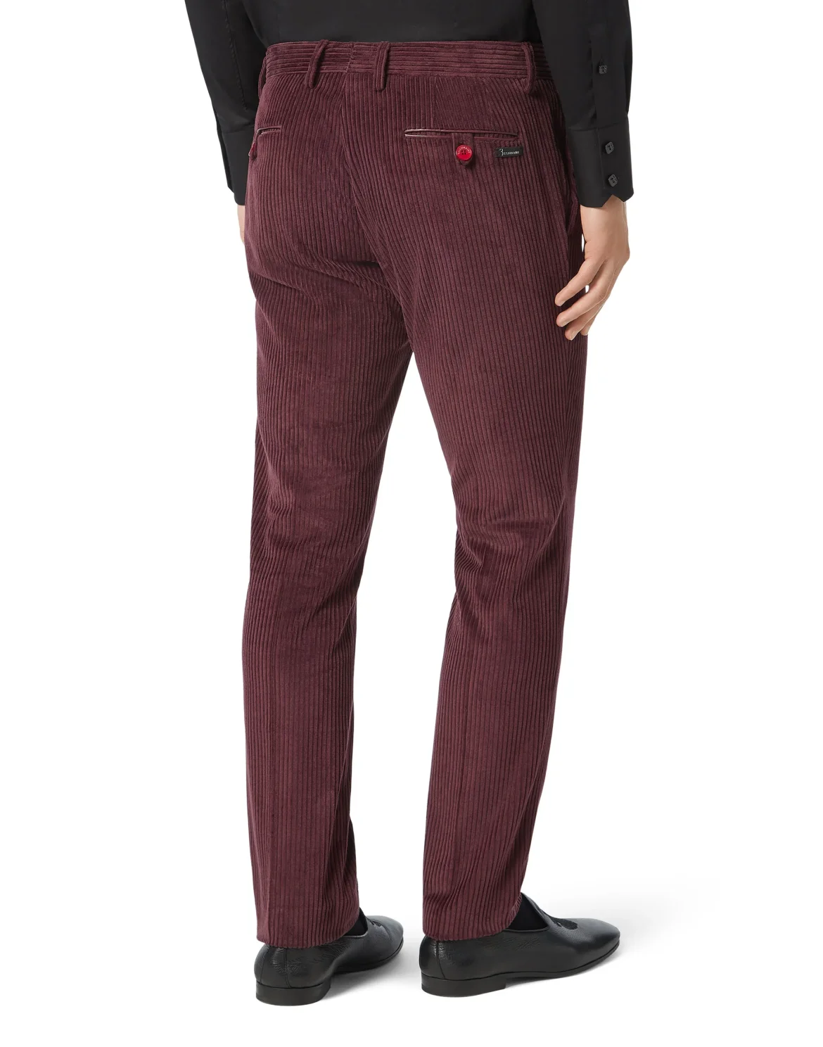 Slim Trousers Logos, цвет: Красный