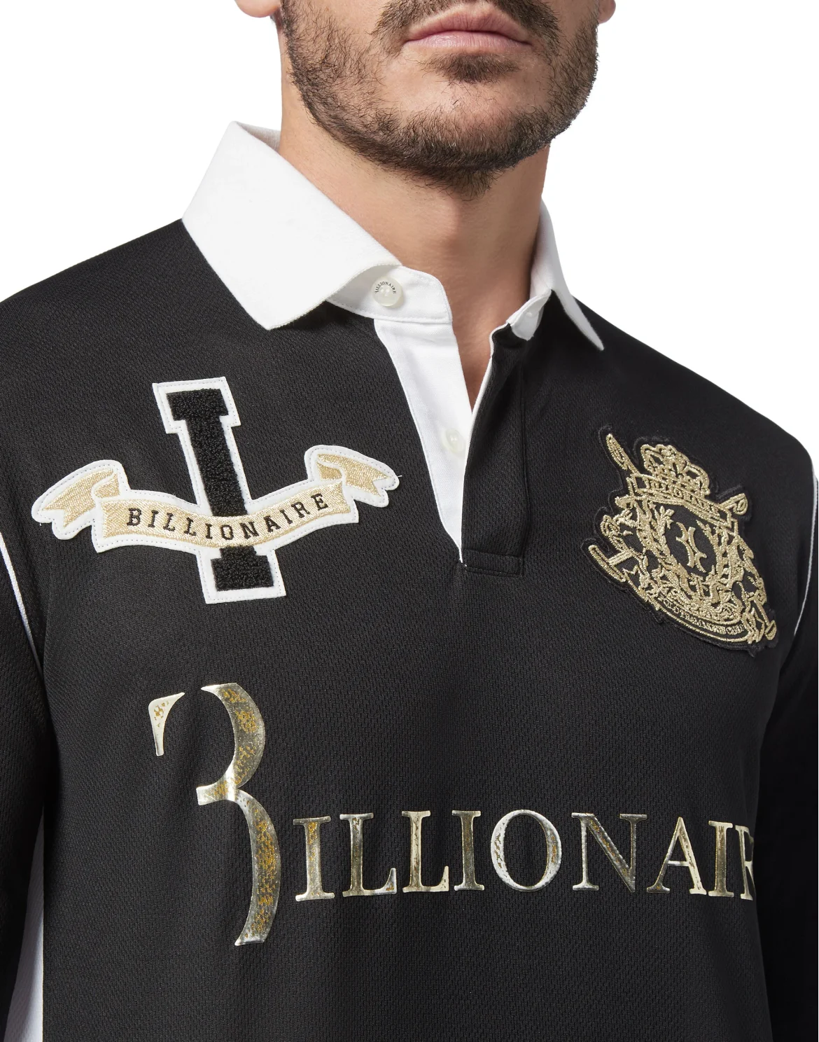 Polo shirt LS Polo Team Montecarlo, цвет: Черный
