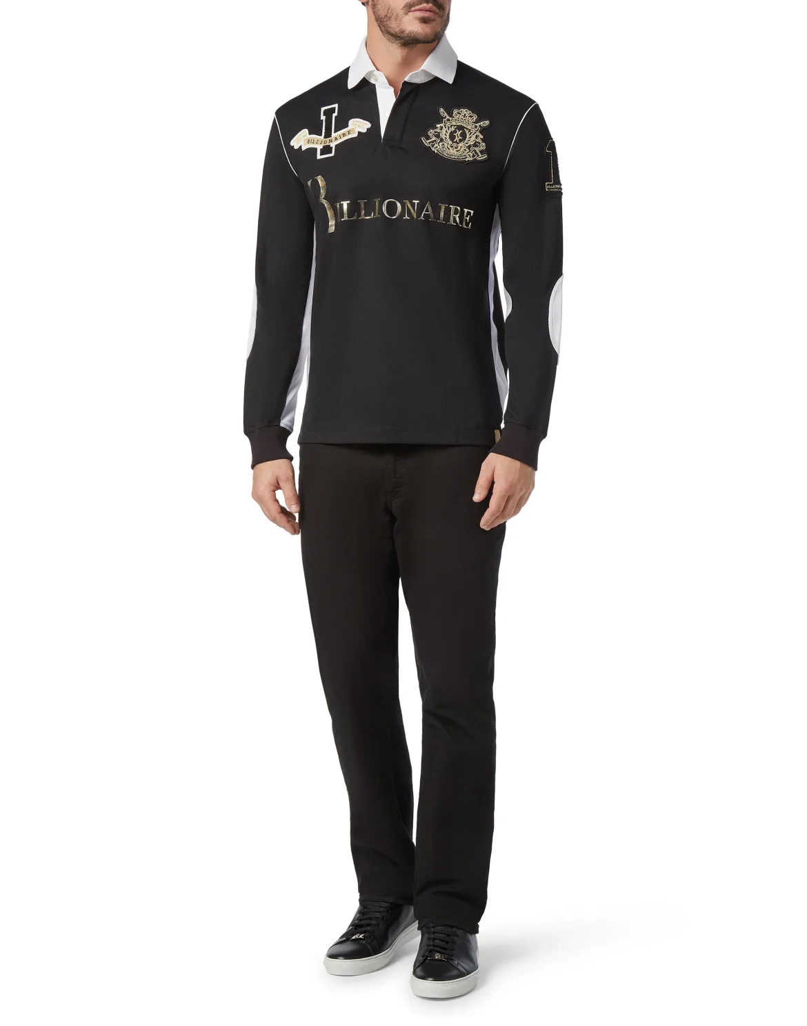 Polo shirt LS Polo Team Montecarlo, цвет: Черный