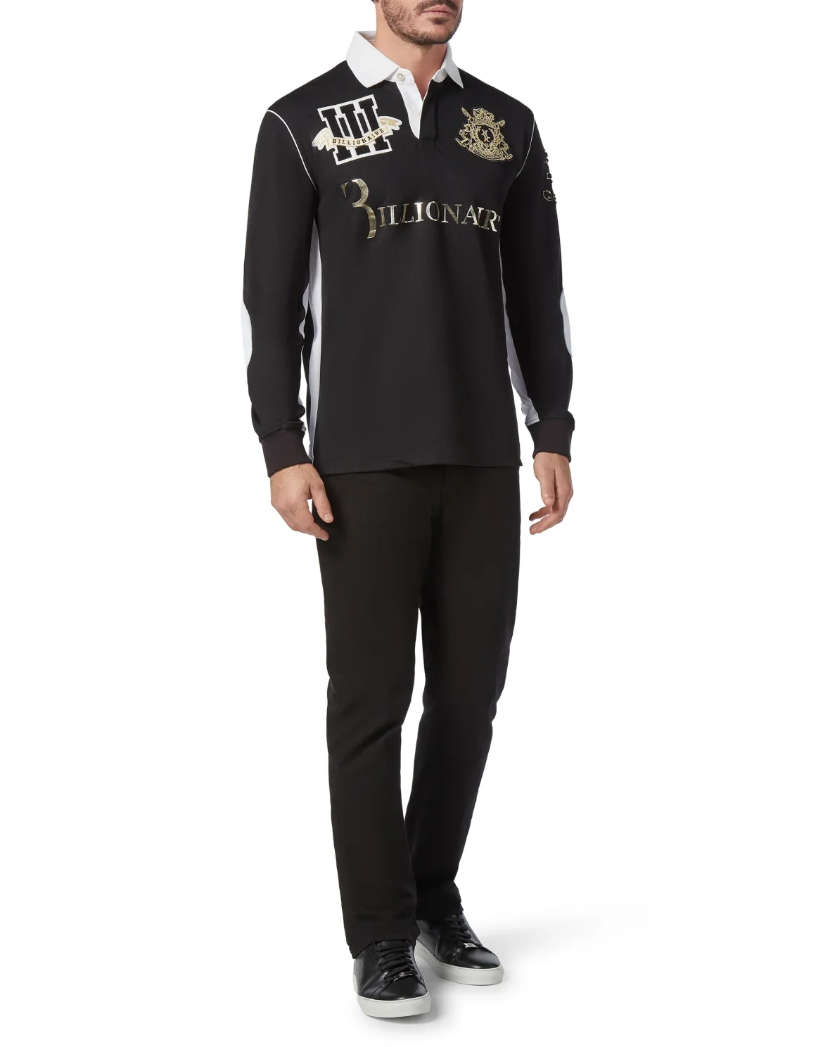 Polo shirt LS Polo Team Montecarlo, цвет: Черный