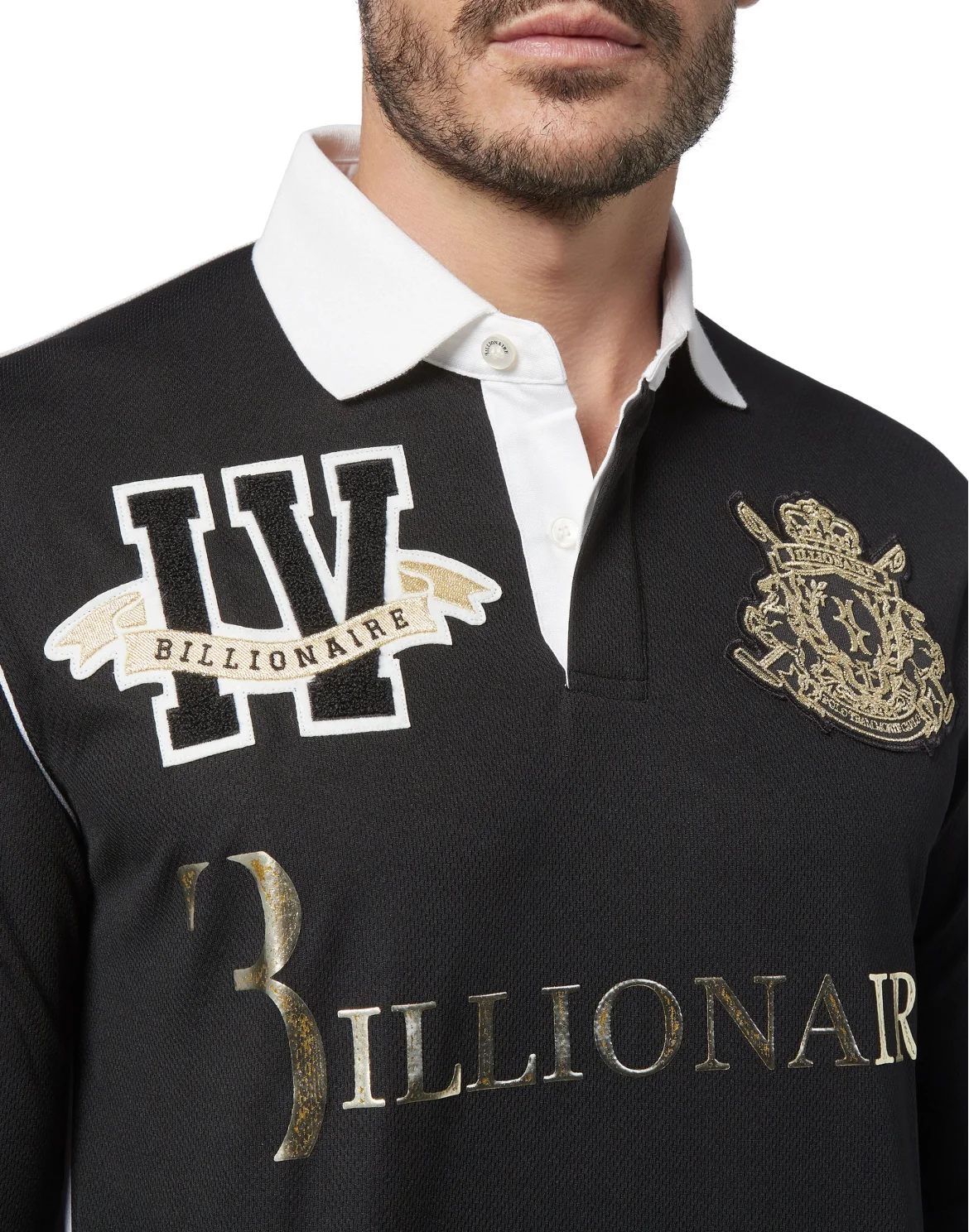 Polo shirt LS Polo Team Montecarlo, цвет: Черный