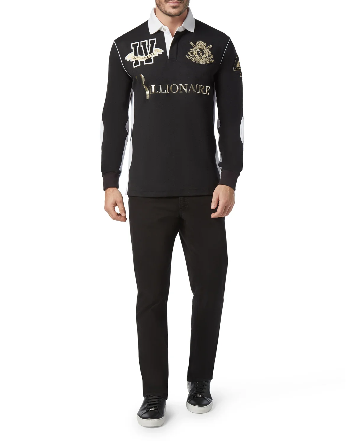 Polo shirt LS Polo Team Montecarlo, цвет: Черный