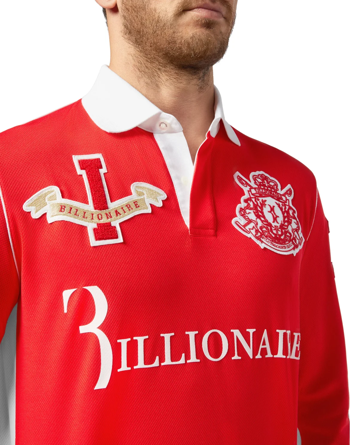 Polo shirt LS Polo Team Montecarlo, цвет: Красный