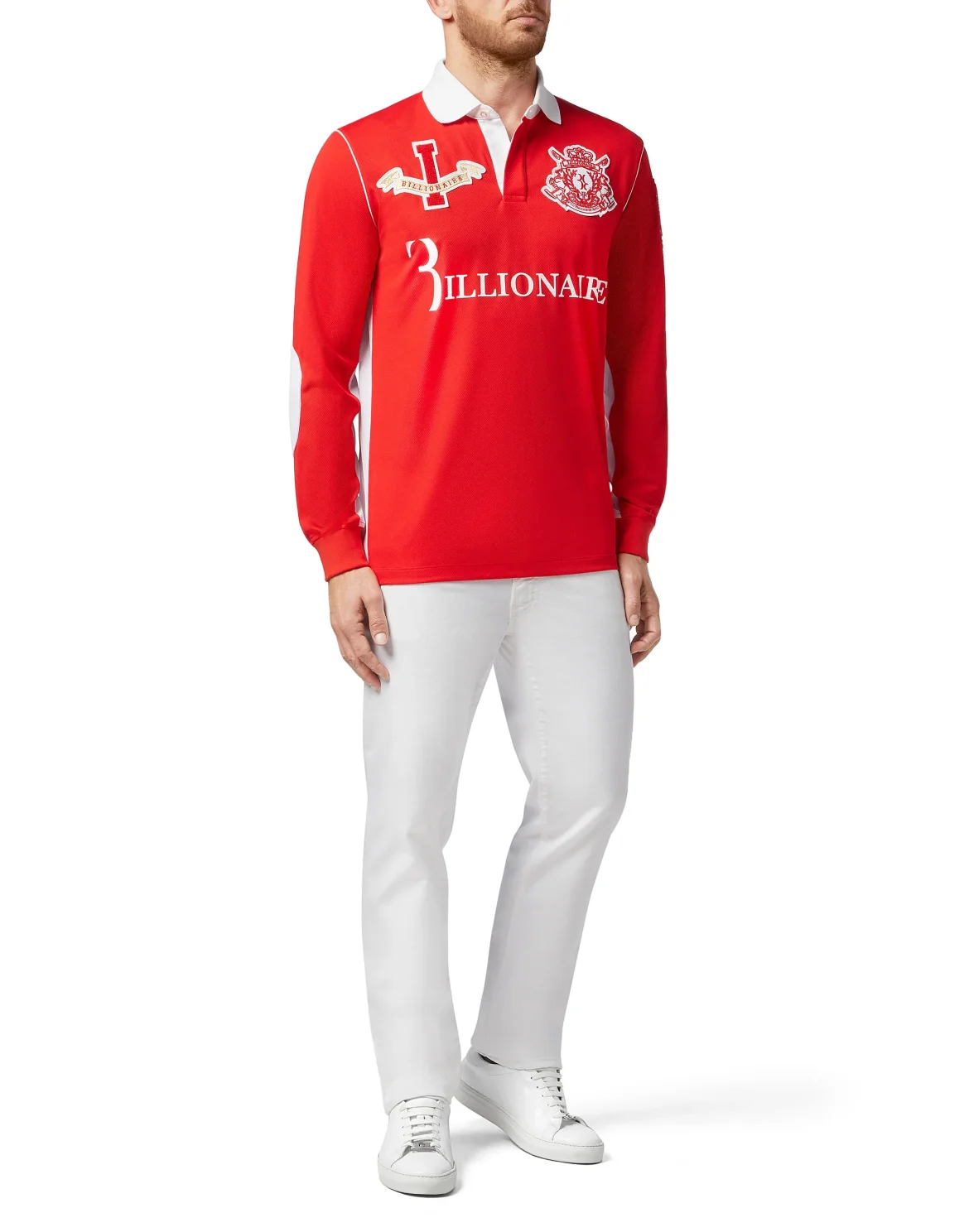 Polo shirt LS Polo Team Montecarlo, цвет: Красный