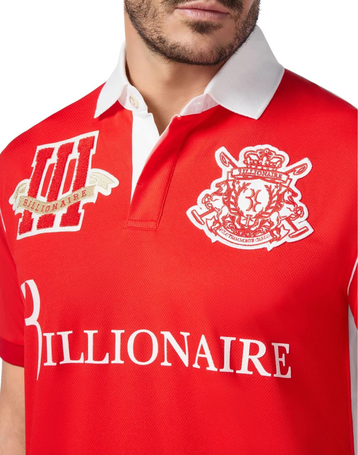 Polo shirt SS Polo Team Montecarlo, цвет: Красный
