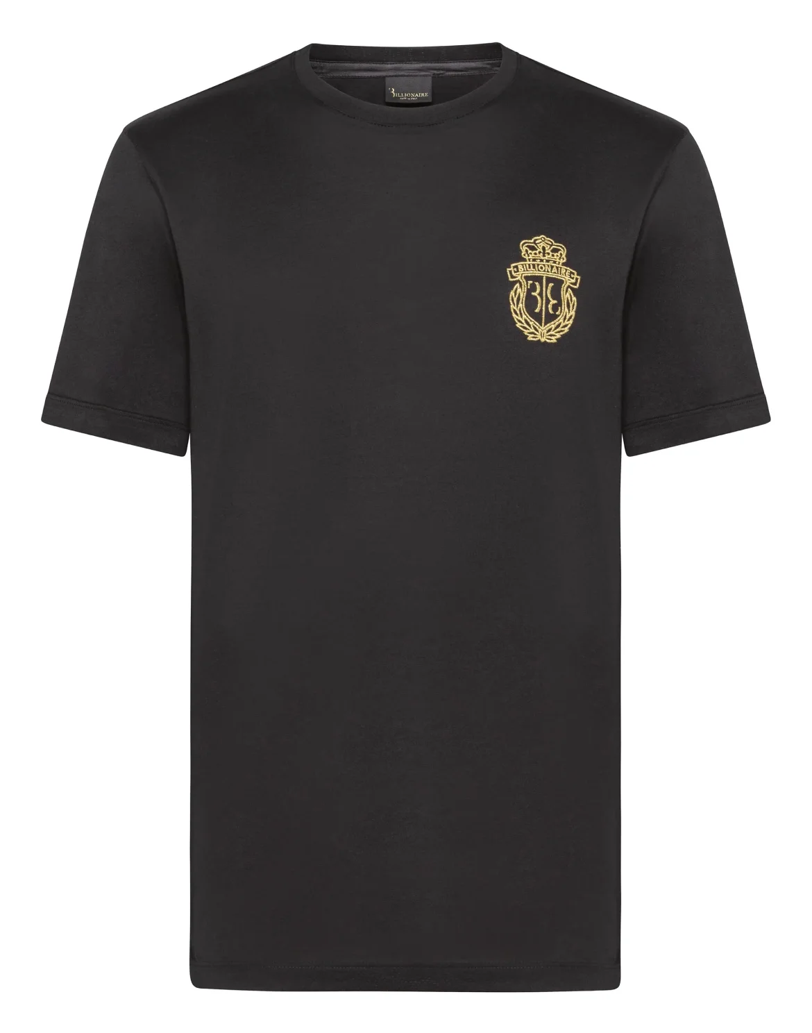 T-shirt Round Neck SS Crest, цвет: Черный