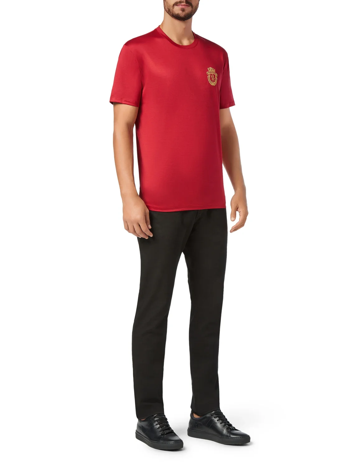 T-shirt Round Neck SS Crest, цвет: Красный