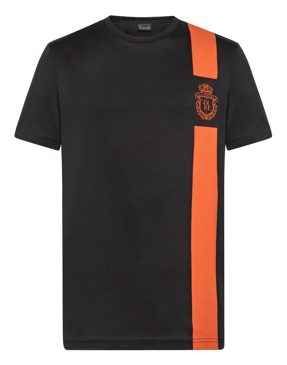 T-shirt Round Neck SS Stripes, цвет: Черный