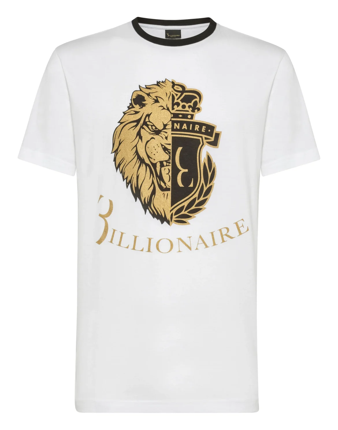 T-shirt Round Neck SS Lion, цвет: Белый