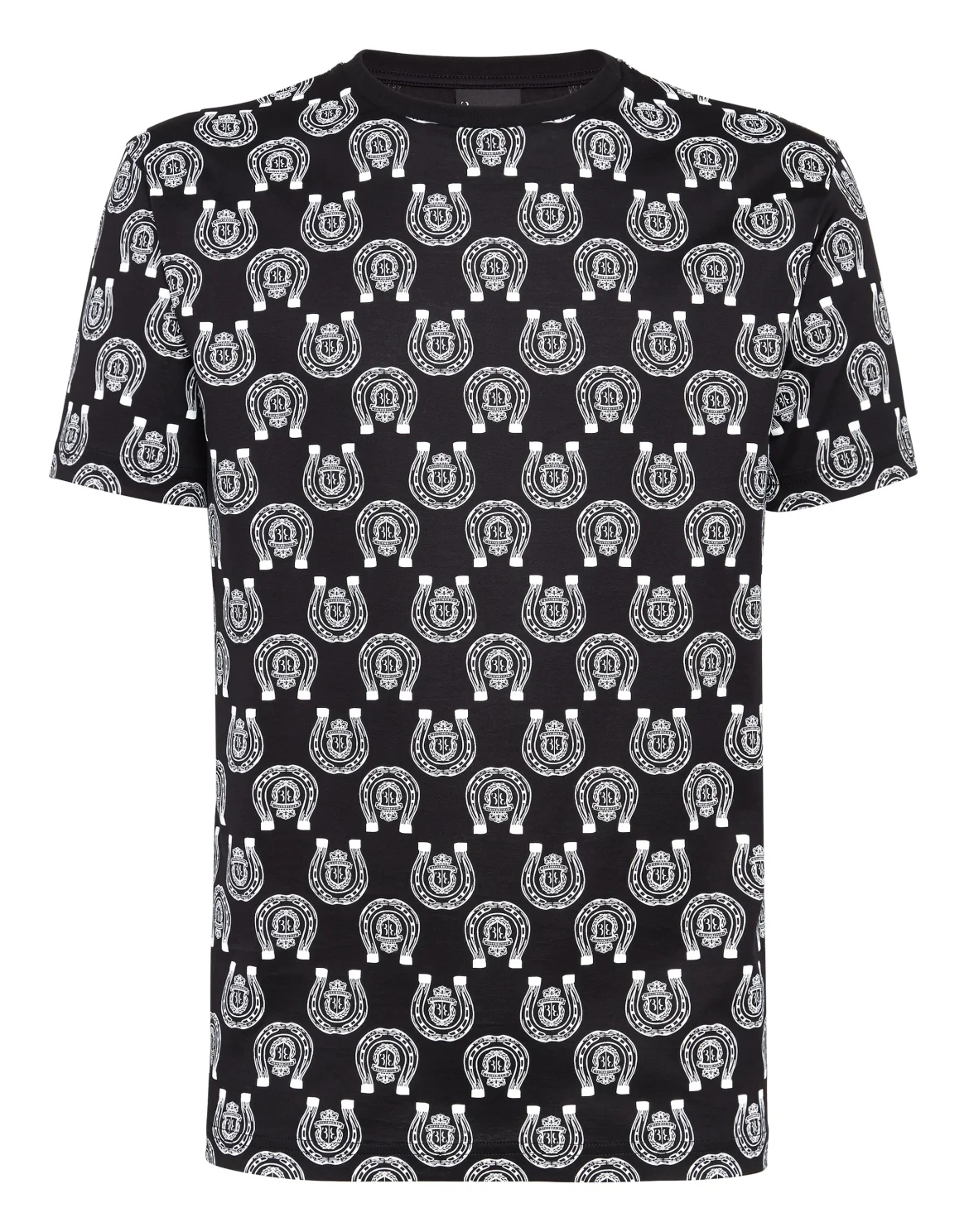 T-shirt Round Neck SS Crest, цвет: Черный