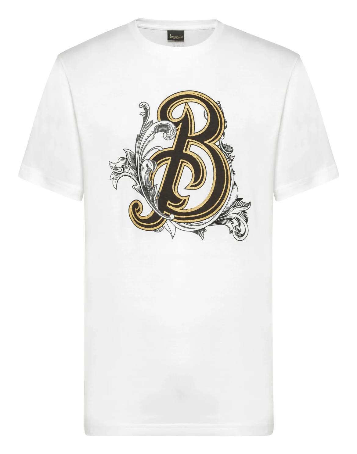 T-shirt Round Neck SS Baroque, цвет: Белый