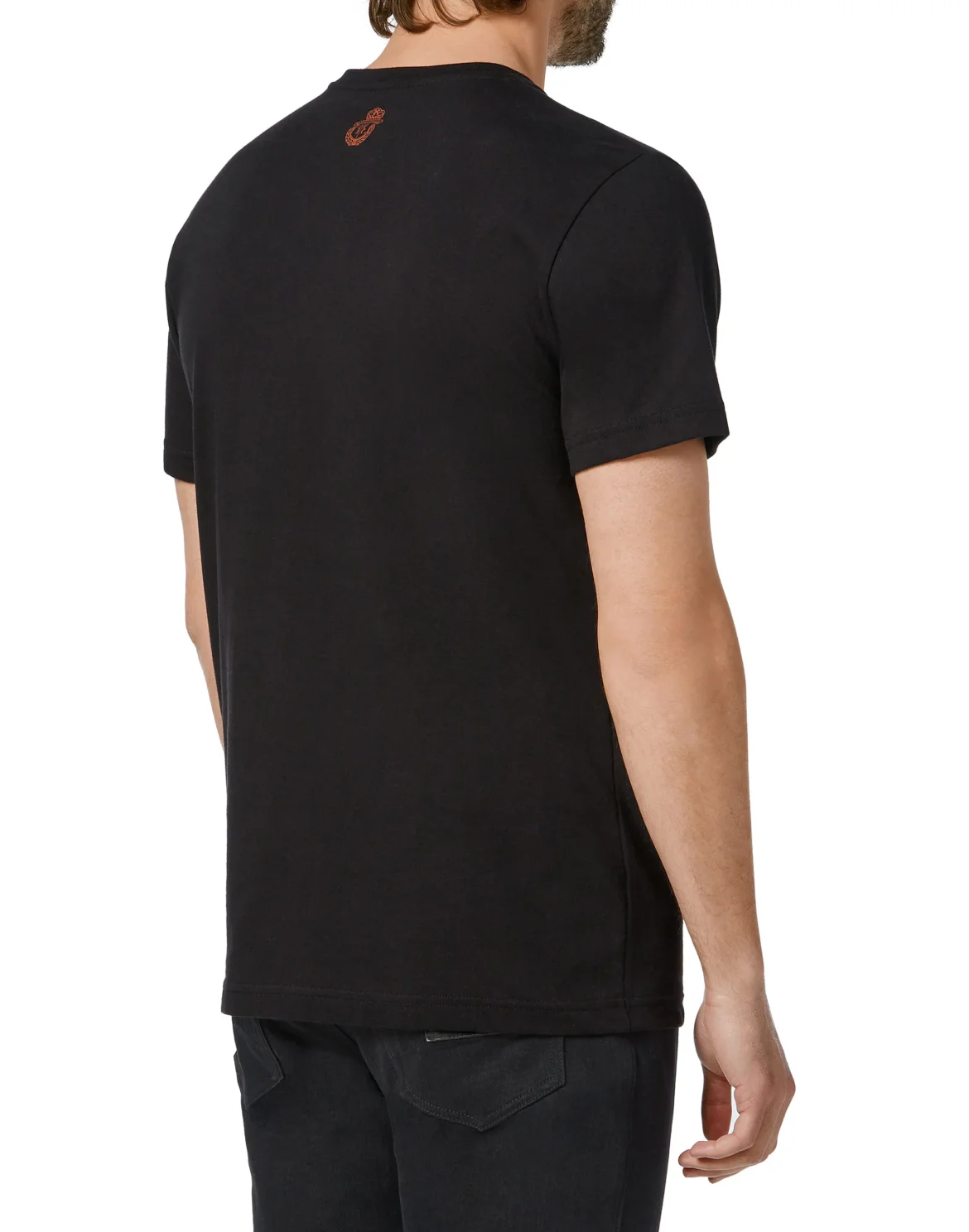T-shirt Round Neck SS Crest, цвет: Черный