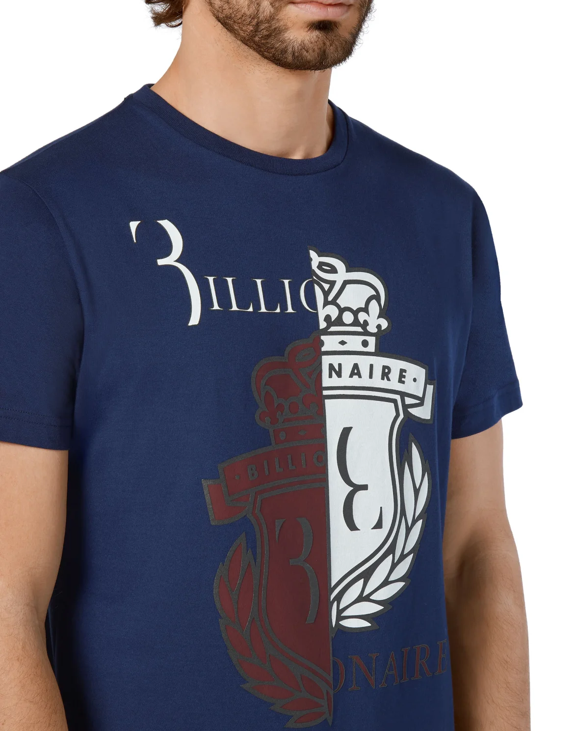 T-shirt Round Neck SS Crest, цвет: Синий