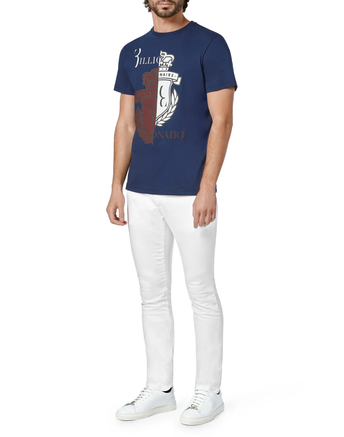 T-shirt Round Neck SS Crest, цвет: Синий