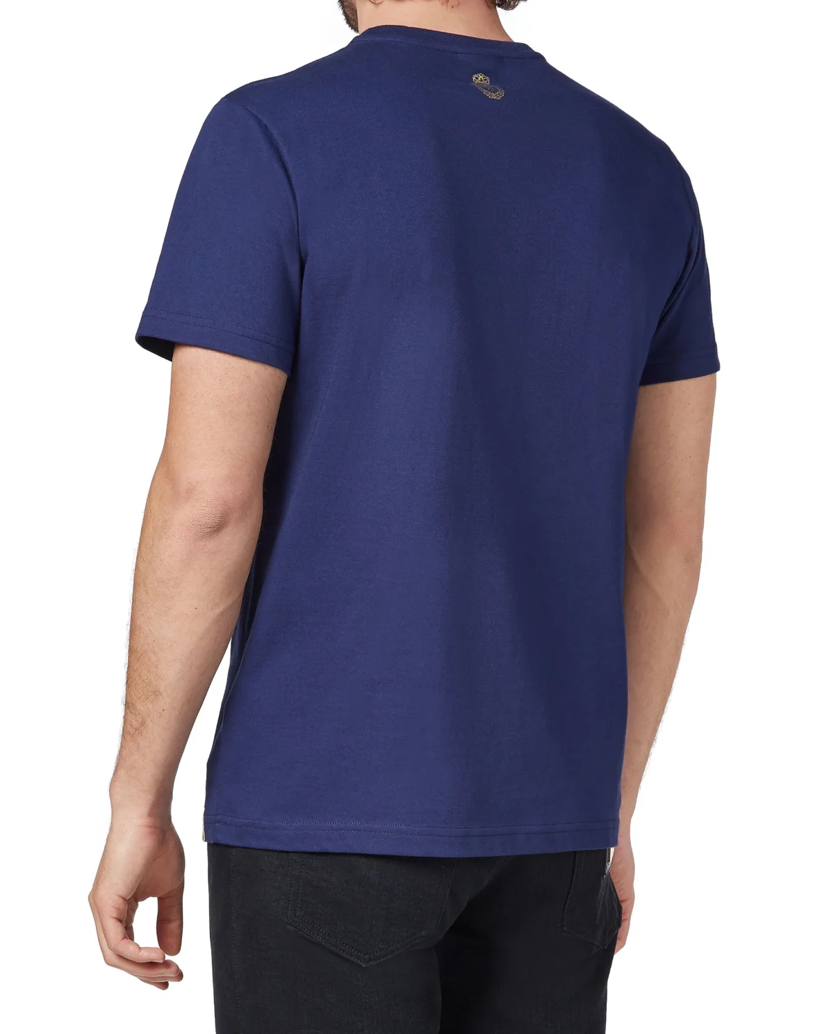 T-shirt Round Neck SS Baroque, цвет: Синий