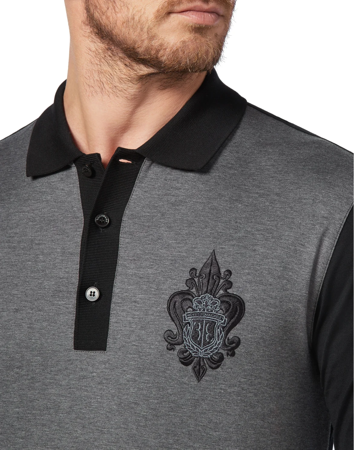 Polo shirt LS Giglio, цвет: Серый