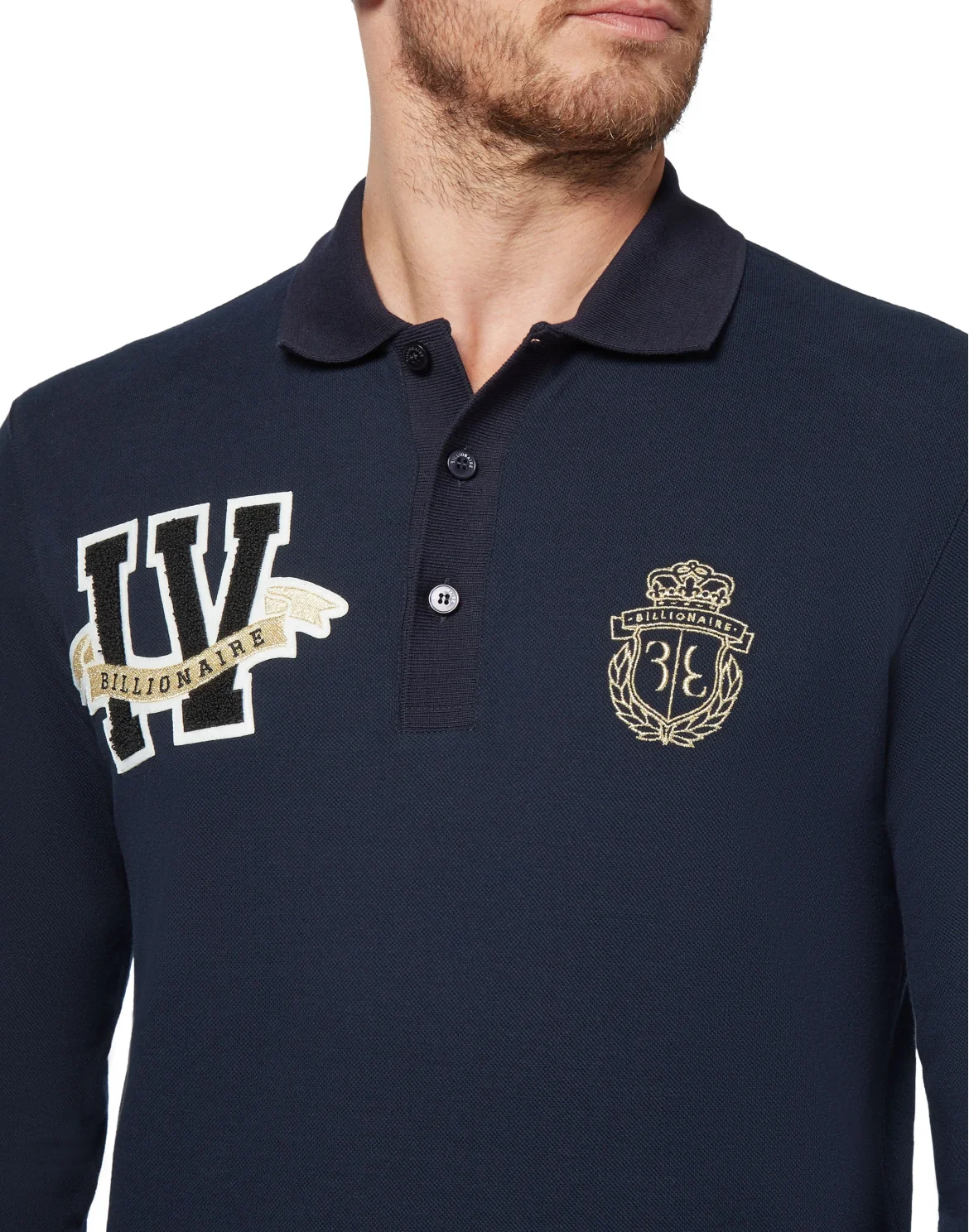 Polo shirt LS Members only, цвет: Синий