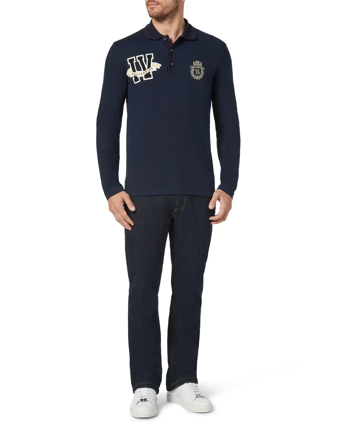 Polo shirt LS Members only, цвет: Синий
