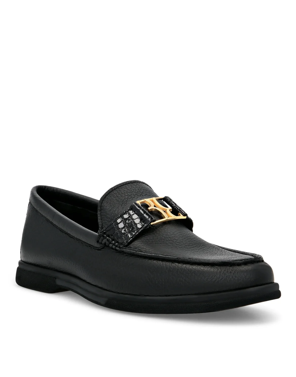 Moccasin Double B, цвет: Черный
