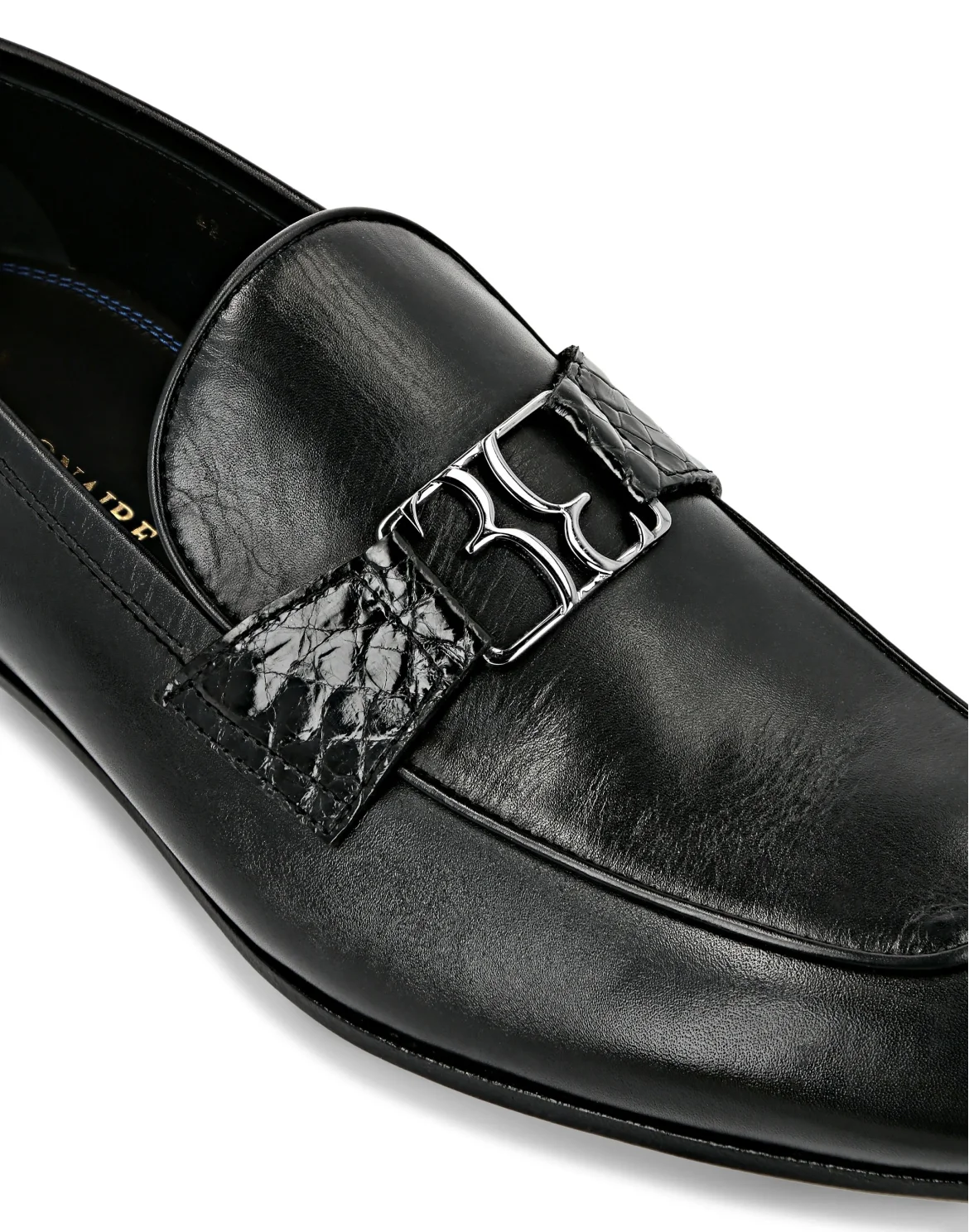 Moccasin Double B, цвет: Черный
