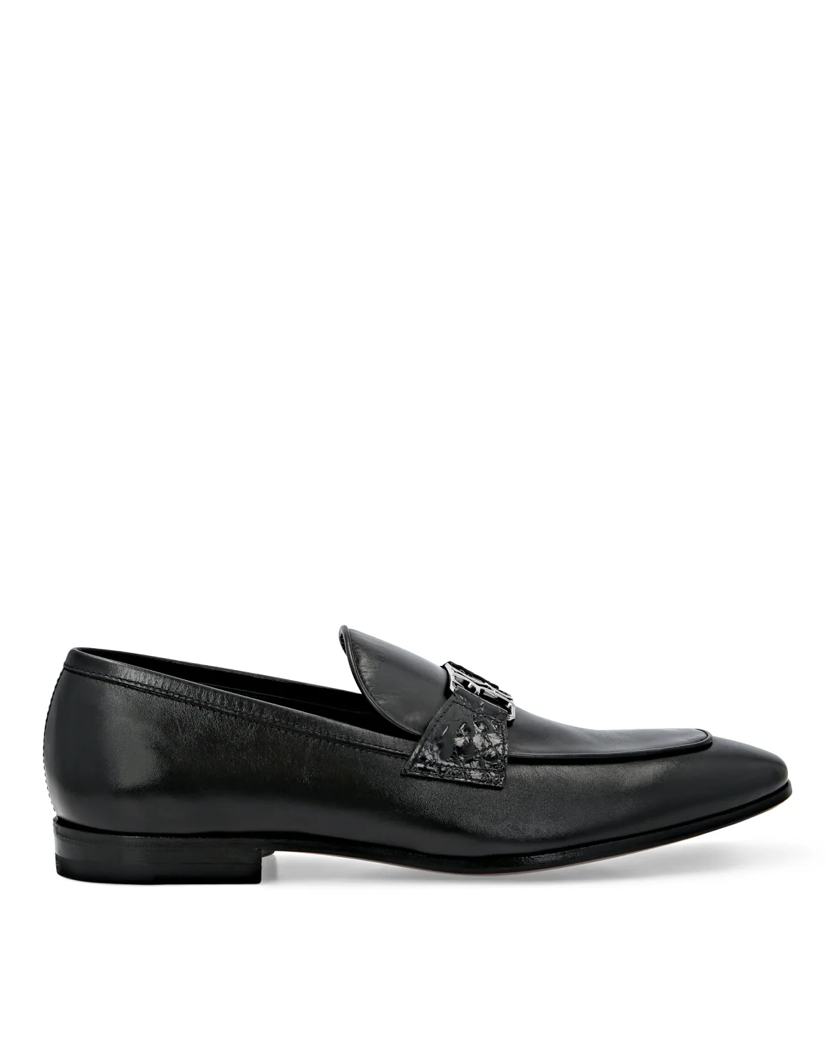 Moccasin Double B, цвет: Черный