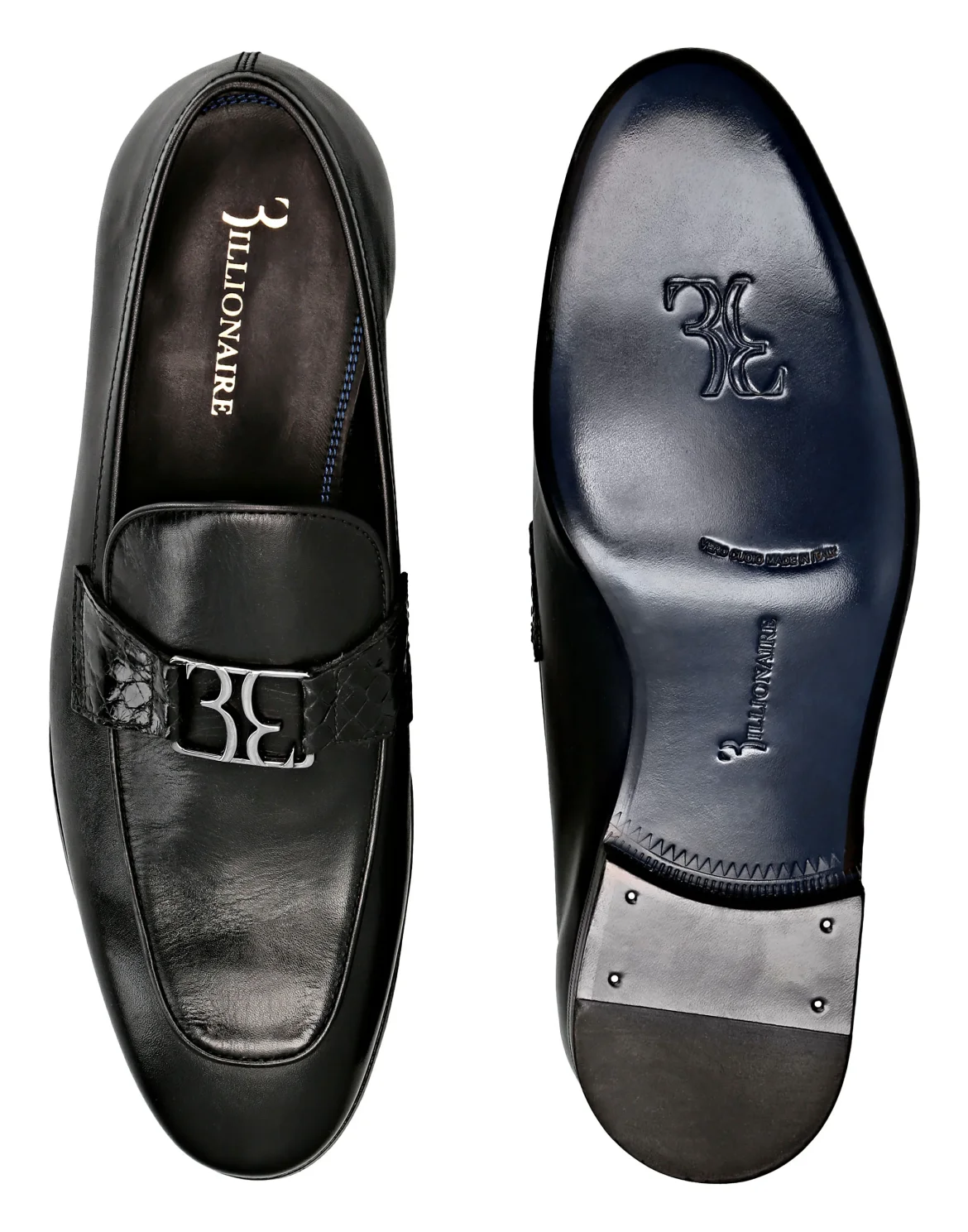 Moccasin Double B, цвет: Черный