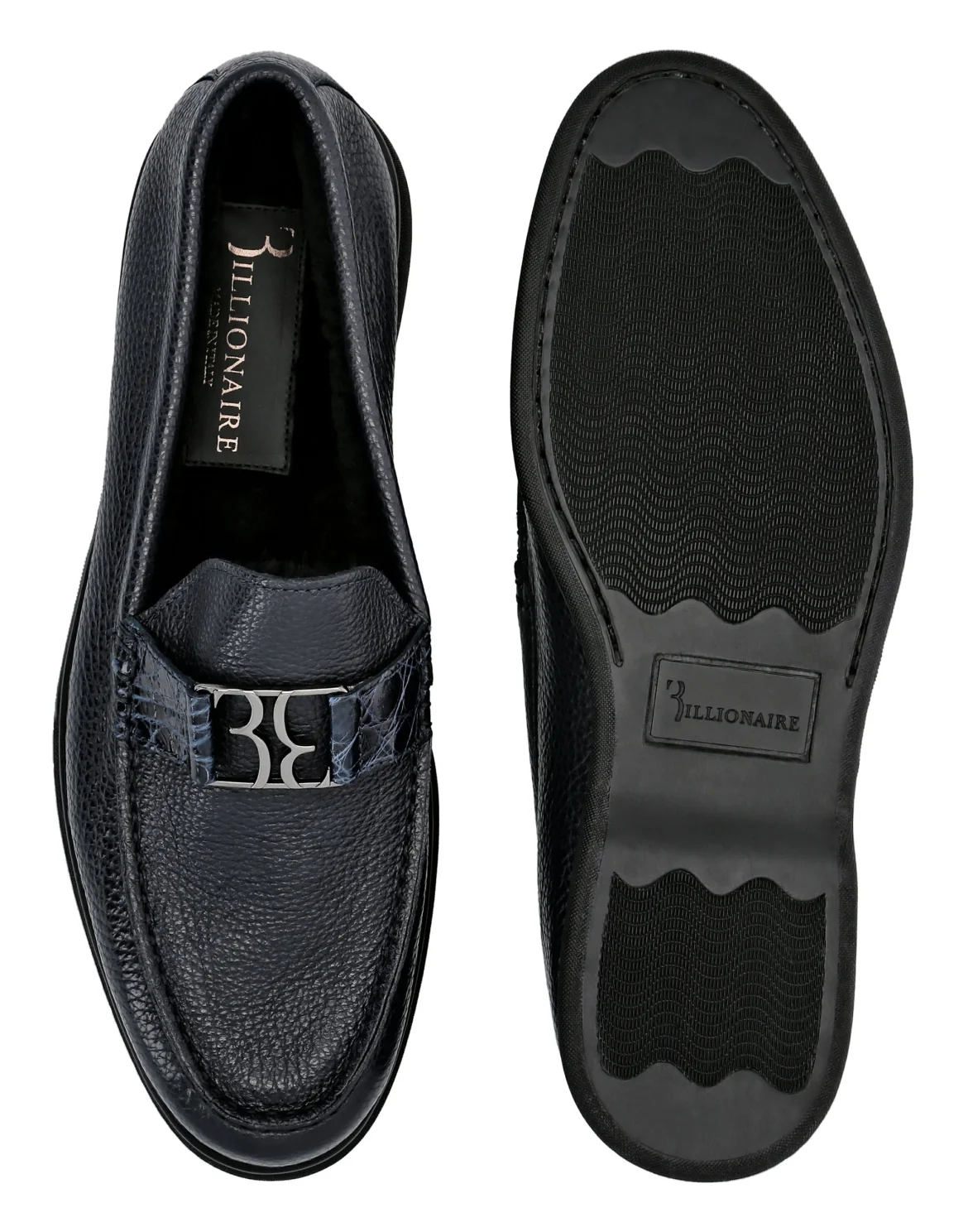Moccasin Double B, цвет: Синий